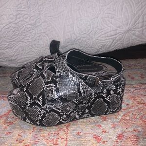 Jeffrey Campbell platform sandal